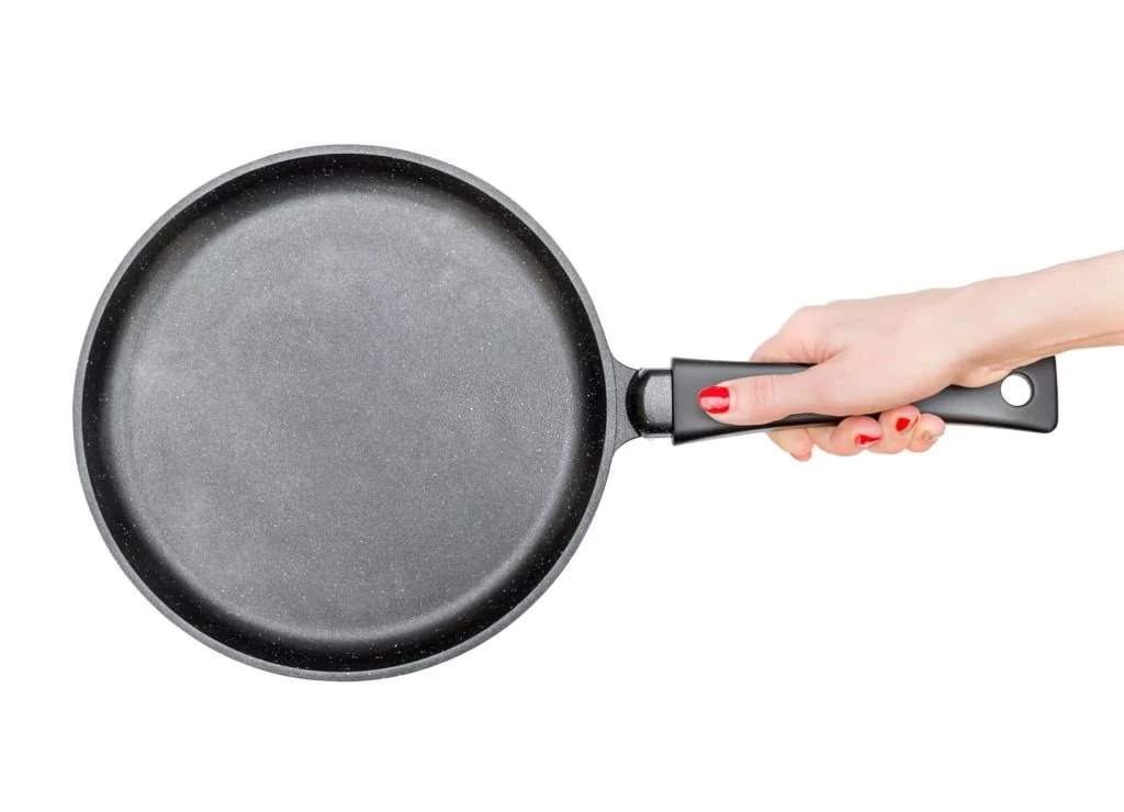 Holds A Pan
