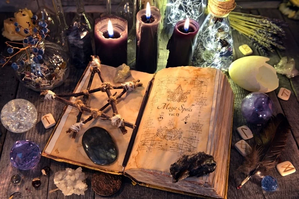 Witchcraft Or Witch Doing Spell