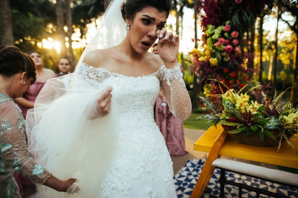 Bride Crying