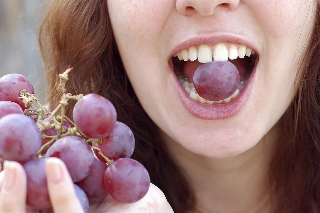 Eating Grapes
