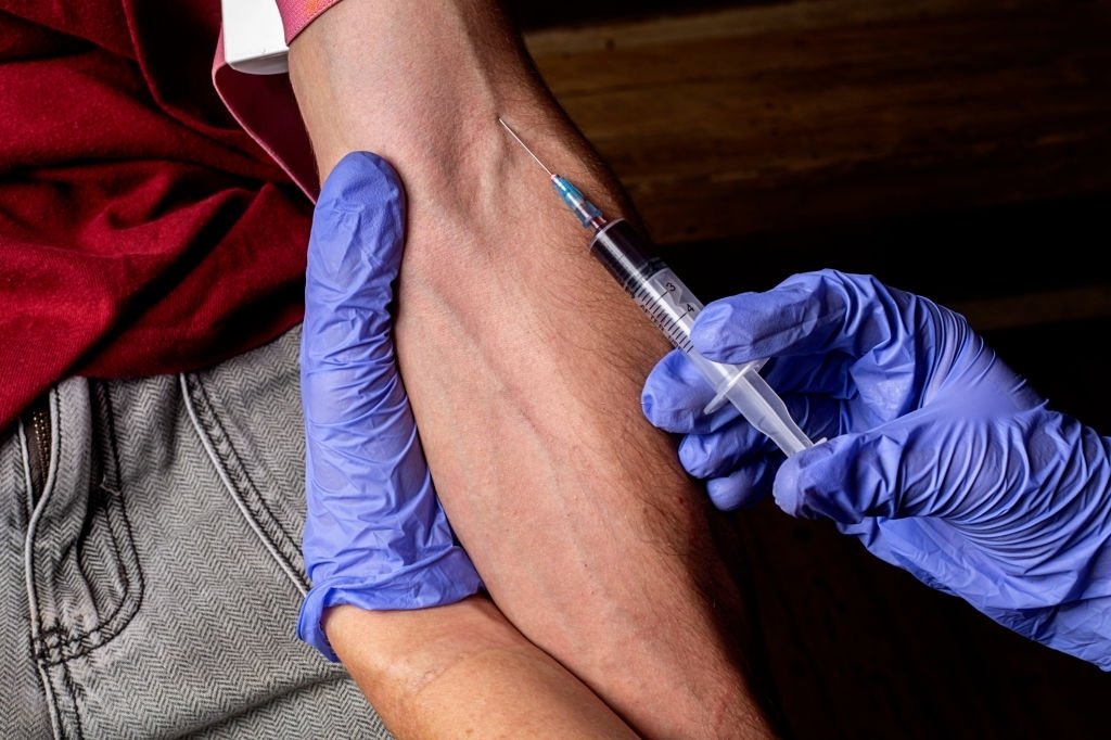 Injection In The Vein