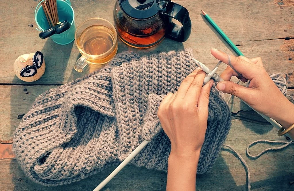 Knitting A Scarf